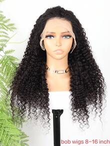 Water Wave Curly Wig 34 Inch Lace Front Wig Pre-Pulled 150% Density Brazilian Wet Wave Wig, Lace Front Wig With Pre-Pulled Water Wave Front Wig, Women's Deep Wave Lace Wig, Suitable For All Occasions, Long Hair Wigs For Women, Pre Plucked Lace Front Wig, Black Wig Lace Front, Party Wig, Special Occasion Wig, Natural Look Wig, 13x4 Transparent Lace Front Wig Water Wave Curly Wig For Women Pre Plucked With Baby Hair(Bob Wigs 8-16 Inch)