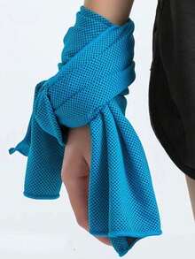 Moisture Wicking Sports Gym Towel, Quick Dry Cooling Towel For Badminton, Running, Outdoor Activities,School,Back To School,Travel,Travel Essentials,Home Essentials,Towel,Skin Care - Multicolor - View 11