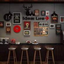 Wisesign Sopranos Bada Bing Tin Sign - Vintage Metal Wall Plaque, Retro Art Decor For Bar Store Home, Hanging Painting - Nhiều màu - Xem 5