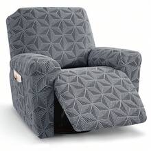 Recliner Chair Covers, Stretchy Recliner Couch Covers, Lazy Boy  Chair Covers, Sofa Cover For Recliner With Side Pocket - Dark Gray - View 1