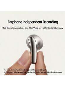 Xiaomi Auriculares Buds 5 semi-in-ear con cancelación activa de ruido y tecnología de cancelación de ruido adaptativa, ajuste cómodo y ventilado, resistencia al agua IPX4, conexión inteligente para dos dispositivos, compatibles con dispositivos Android y Apple, color azul hielo. - Azul escarcha - Ver 6