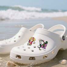 Paw Patrol Paw Patrol-inspirierte DIY Zubehör Dekoration Schuhblume, 26 Arten süßer Paw Patrol PVC Weichgummi Accessoires zur Auswahl. Es wird empfohlen größere Mengen zu bestellen, um Ihre Kreativität voll auszuschöpfen und Ihr