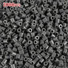 2000/4000 hạt, Bộ hạt cầu chì 5mm, Hạt ủi, Đồ trang sức thủ công DIY xếp hình 3D - đậu đánh vần tự làm - Xem 9