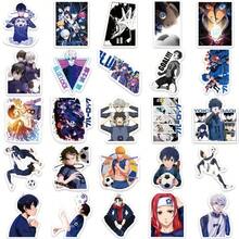 50 Blue Prison Anime Stickers, Vinyl Cartoon Decals, Reusable, Self-Adhesive, Irregularly Shaped, Suitable For Water Bottles, Laptops, Scrapbooks, Skateboards, Phone Cases, Suitable For Users 14 And Over - 50件 - 查看 11
