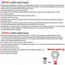 1 条男女通用硅胶运动手表表带 20/22 毫米 兼容三星 Galaxy Watch Active/Active 2/4/5/6 作为返校学生的礼物 - 黃色 - 查看 8