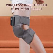 1pc/Pair Knee Massager With Heat And Vibration For Pain Relief,4 Heating & 3 Massage Modes, Adjustable For Knee/Elbow/Shoulder Pain Relief, Cordless Rechargeable Heating Knee Warmers Wrap,Gifts For Men Women - Nhiều màu - Xem 8
