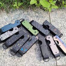 Smooth Aluminum Key Organizer - Compact Metal Keychain | Simple, Lightweight, Portable, With Safety Twist Lock | Scratch-Resistant, Ideal Gift For Men And Women, Cute Keychain - Carbon Fiber Black - 查看 7