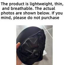 全新骑行帽 自行车帽 带遮阳帽 防紫外线 防晒头饰 男女通用 公路自行车头帽 头盔内衬 - 彩色 - 查看 4