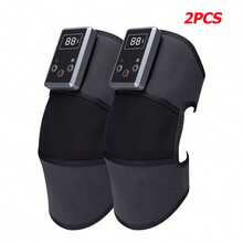 1pc/Pair Knee Massager With Heat And Vibration For Pain Relief,4 Heating & 3 Massage Modes, Adjustable For Knee/Elbow/Shoulder Pain Relief, Cordless Rechargeable Heating Knee Warmers Wrap,Gifts For Men Women - Nhiều màu - Xem 14