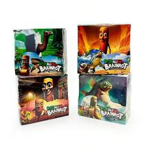 36 Packs/288 Cards Tralala TungTung Sahur: Mythical Mountains And Oceans Collectible Card Game, Strategy Card Game, Anime-Style Battle Series Collectible Cards, Vibrant Card Art, Colorful Illustrations, Competitive Gaming, Premium Card Stock, Collector's Item, Suitable For Holiday Gifts, Christmas, Halloween, Game Nights, Random Packaging