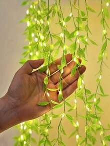 Encantadoras luces de hadas de sauce con LED - Alimentadas por batería, luces de ambiente de sauce, luces decorativas para árbol de Navidad, patio, regalo de boda, dormitorio, decoración de Año Nuevo, porche (baterías no incluidas), decoración de Halloween, decoración navideña. Adecuado para decoración interior, bodas y fiestas, luces de hadas, decoración de Halloween, decoración navideña.