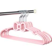 10 buc umerașe adorabile în formă de arc cu cârlig pivotant - Soluție elegantă și care economisește spațiu pentru depozitarea dulapului din plastic pentru paltoane, jachete, cămăși și rochii - Decor perfect pentru camera fetelor și organizator funcțional de haine pentru stil și îngrijire fără efort