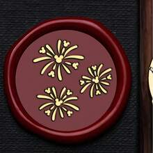 Disney 1 قطعة ختم شمع بموضوع عيد الميلاد بقطر 25 مم، ختم شمع نحاسي للأظرف والأختام الشمعية لحفلات عيد الميلاد، مجموعة ختم شمع هدية