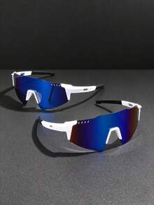 2pcs/1pc Southeast Asian Cycling Goggles, Sports Fashion Glasses, Anti-Wind - Gradient - View 6