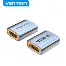 Vention 8k Hdmi 合轉器hdmi 2.1 雌雌轉接器hdmi延伸連接器支持8k@60hz Hdmi轉換器4k@120hz 3d適用於pc,筆記本電腦,顯示器,高清電視,投影機 - 灰色 - 查看 12