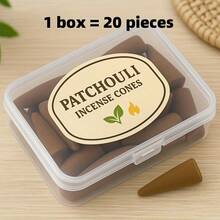 1/2 piezas de conos de incienso de citronela natural premium, elegantemente empaquetados, aromáticos, hechos a mano, adecuados para el dormitorio, purificación del hogar, meditación, eliminación de energía negativa, creación de ambiente, fragancia duradera sin plumas, decoración navideña perfecta