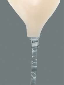 1 对硅胶隐形丰胸贴，带肩带，防滑小胸增强贴，可重复使用，适用于婚纱、礼服 - 杏色 - 查看 5