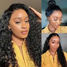 OQ Hair Wear & Go Natural Wavy Wig, No Glue Needed, 180% Density, 14-26 Inches, Invisible Drawstring, Flexible Fit, 360° Transparent Lace, Pre-Cut & Pre-Plucked, Suitable For Romantic Occasions, Pre-Bleached Hair, Natural Hairline, Daily Wear, Beginner Friendly, Fast Shipping, Gift Included, Suitable For Women And Casual Wear - SNatural - View 6