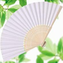 5 Packungen weiße Seidenfächer, "Braut & Brautjungfern" schwarz-weiß bedruckte Fächer, perfekte Accessoires für Junggesellinnenabschiede, Hochzeits-Brautparty-Dekorationen, Bambus-Handventilator für Braut und Brautjungfern, Hochzeitsgeschenke, Brautparty-Requisiten, Geschenke für Brautjungfern, Top-Wahl für Partyveranstaltungen, Weihnachten, Halloween Geschenke.