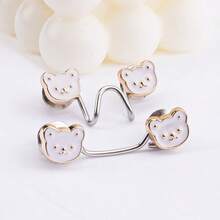 1 件可调节腰带，时尚扣设计适合裤子/裙子 - 彩色 - 查看 6