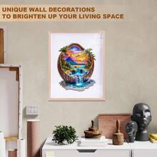 Coconut Dream - Wooden Jigsaw Puzzle, Asymmetrical Animal Shaped Wooden Puzzle Toy, Unique Party Game Gift, Decorative Art Puzzle, Tabletop Magic Puzzle, Unique Children's Educational Puzzle, Holiday Gift, Adult Wooden Puzzle, Christmas Gift, Back To School Gift, Birthday Gift (2D Puzzle)