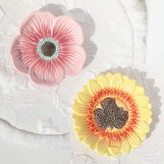 1pc Nordic Style Ins Cloud Ceramic Plate, Luxury Jewelry Storage Tray, Asymmetrical Shaped Colorful Cloud Tray, Earring Ring Display Holder, Entryway Key Organizer, Jewelry Storage Accessory