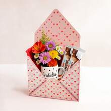 Large Envelope Letter Gift Box. Souvenir With Flowers, Soaps, Cosmetics, Etc. - Nhiều màu - Xem 5