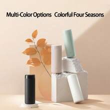 Xiaomi Botella de agua portátil de acero inoxidable 316 de 350 ml, unisex, diseño sencillo, función dual de calor y frío, taza de té portátil para coche y oficina, color rosa - Rosa - Ver 2