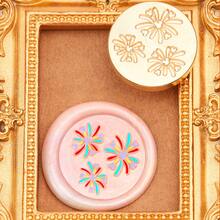 Disney 1 قطعة ختم شمع بموضوع عيد الميلاد بقطر 25 مم، ختم شمع نحاسي للأظرف والأختام الشمعية لحفلات عيد الميلاد، مجموعة ختم شمع هدية