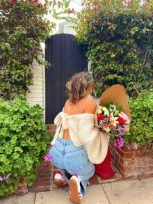 FOR BEAUTY Autumn And Winter New Solid Color Strap Bow Women's Long Sleeve Knitted Cardigan Top, Fashionable And Simple Street Casual Loose And Lazy Suitable For Going Out Commuter Sweater Autumn Women's Clothing Christmas