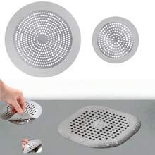 1pc Kitchen & Bathroom Filter, Filter Pad, Bathtub & Shower Drain Stopper, Prevents Clogging And Odor, Blocks Hair And Debris, Suitable For Yachts And Boats Waterproof Mat