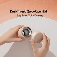 Xiaomi 保溫杯350ml 316不鏽鋼便攜式水杯 男女通用簡約設計 保熱保冷雙功能 車用辦公隨身茶杯 漸變色 - 漸層色 - 查看 5