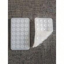 1Pc Silicone Suction Silicone Suction Cups Square Phone Case Back Silicone Suction Cups 28pcs Large Suction Silicone Cell Phone Suction Cups Silicone Suction Phone Case Card Holder Card Holder Wallet Business Card Holder Credit Card Holder Card Holder Women For Women For Men Compatible With IPhone, Android Phone, Gift For Birthday, Family, Friends Phone Holder, Phone Stand, Phone Accessories - 白色 - 查看 5