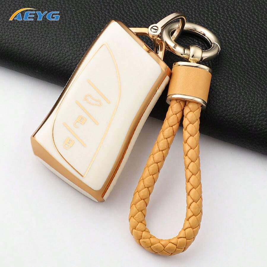 Coque de clé de voiture Porte-clés Accessoires compatibles avec Lexus NX ES UX US RC LX GX IS RX 200 250h 350h LS 450h 260h 300h UX200 - Lexus B - Voir 1