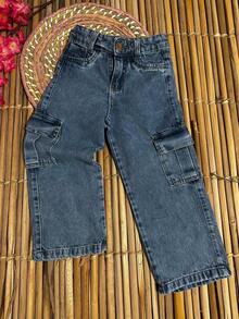 WOMEN'S WIDE LEG CARGO PANTS FOR CHILDREN ON - Multicolor - View 13