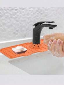 1pc Thickened Silicone Faucet Drip Mat
