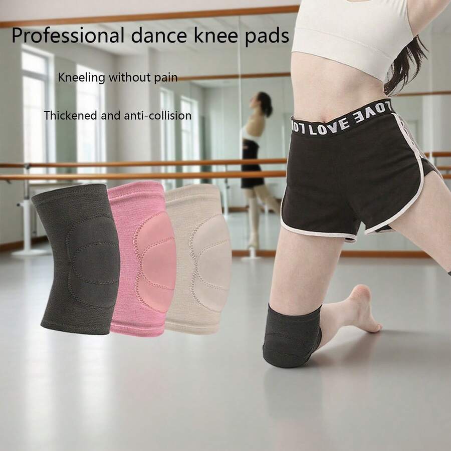 1 miếng đệm đầu gối xốp dày khi nhảy, thích hợp cho Yoga, Trượt patin, Bóng chuyền, Trượt băng, Thể thao luyện tập ngoài trời, Bảo vệ đầu gối chống va chạm - Nhiều màu - Xem 1