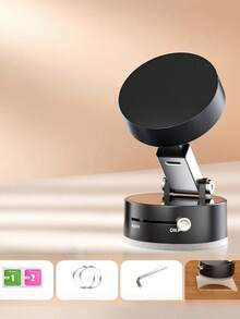 Adjustable Angle Telescopic Foldable Car & Desk Stand, Portable Car Hook, Driving And Convenient Workspace Design, Durable Material