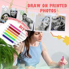 Kids Camera Printer, Instant Photo & Video Printing, 48MP Dual Lens Camera, 3 Rolls High Resolution Paper, Multifunctional Photo Video Printer, Children's Birthday Gift, Best Christmas & New Year Gift - Multicolor - View 10