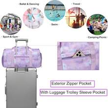 Training Bags - Púrpura (Flowers Purple) - View 12