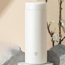 Xiaomi 保溫杯350ml 316不鏽鋼便攜式水杯 男女通用簡約設計 保熱保冷雙功能 車用辦公隨身茶杯 白色 - 白色 - 查看 7
