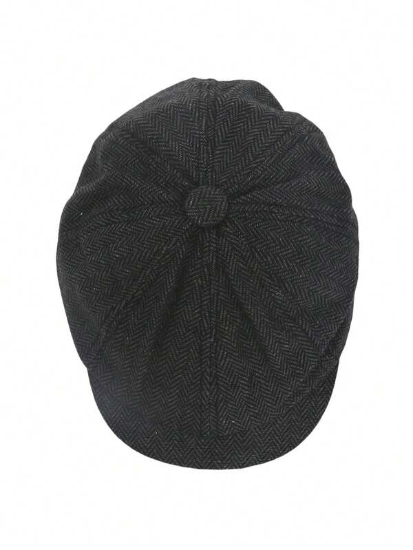 Retro Newsboy Caps Men Octagonal Hats British Painters Hats Spring Autumn Berets Herringbone Flat Caps Hip Hop Berets