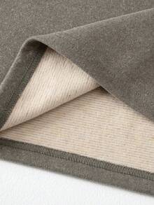 2pcs Men's Fashion Thermal Underwear Set, Autumn/Winter Warm Base Layer Knit Sweater - Light Grey - View 6