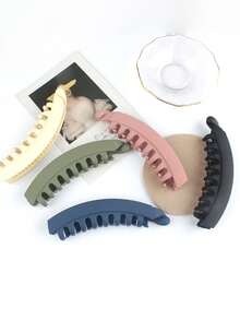 1 Stück Banana Clips, Knopfclips, matte Haarklammern mit einer Linie, vielseitige dunkle Haargummis, gezahnte Haarclips, Internet-Star Kopfschmuck Dekoration, Herbst, Haarzubehör, Haarzubehör für Frauen, Reise, Haarzubehör, Accessoires für Frauen, Haaraccessoire, Haarzubehör für Frauen, Haarstyling-Tools, Harzeug, Zeug, Beauty-Accessoires, Geschenke, Reise, Geschenke für Frauen, Harzeug, Strumpfstopfer