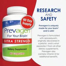 Prevagen Extra Strength - 30 Capsules (1 Month Supply) | Formulated For Your Brain | 20mg Of Apoaequorin Plus Vitamin D3 - Flavor NameD - 查看 6