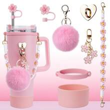 Hand-Crocheted Bouquet, 1 Bouquet Of Artificial Flowers, Decorative Set Of Artificial Flowers