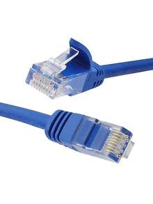 PHILIPS Cable de red SWA1946/93 Cable de red de categoría 6 Puente de red Gigabit CAT6 Enrutador de banda ancha doméstico Cable de conexión a Internet para computadora - Azul oscuro - Ver 2