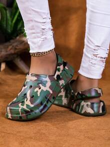 Sapatos unissex respiráveis, com furos, que absorvem impacto, antiderrapantes, silenciosos, multiuso para ambientes internos e externos, adequados para todas as estações