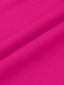 Áo nữ AiTyi, kiểu dáng thoải mái, màu trơn, ôm sát, thời trang tối giản, phong cách Y2K đa năng, phù hợp cho lễ tốt nghiệp, lễ hội hóa trang, lễ Phục sinh, lễ hội âm nhạc, Ngày của Mẹ, mùa xuân/hè. - Hoa hồng đỏ - Xem 9