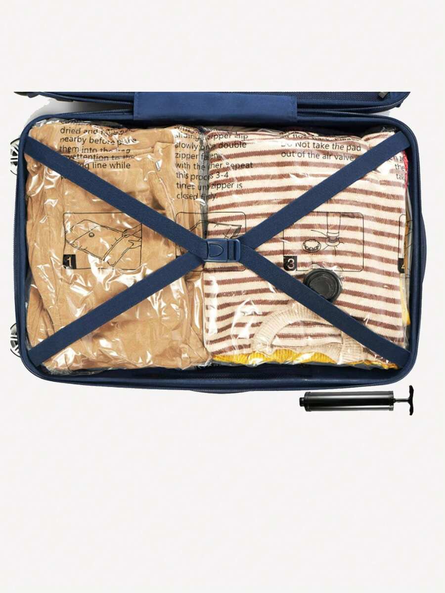 6 Pack Vacuum Storage Bags Space Saver Bags Vacuum Seal Bags , Space Bags, Vacuum Sealer Bags For Clothes, Comforters, Blankets, Bedding Home Travel Organizer